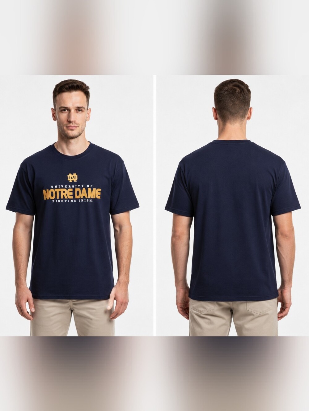 Notre Dame Fighting Irish Navy T-Shirt